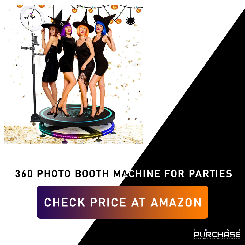 360 Photo Booth Machine for Parties