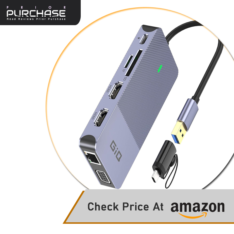 USB Docking Station GIQ USB C hub USB 3.0